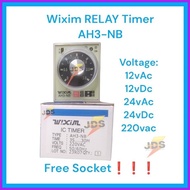 Wixim Multi-Range Timer - Free Socket, AH3-NB , AH3-NC