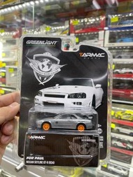 Greenlight Tarmac For Paul Nissan Skyline GT-R R34 Chase car