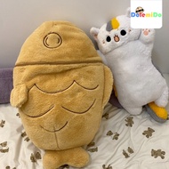 [Genuine Ready Stock] Tik Tok Taiyaki Doll Cat Pillow Plush Toy Transformation Tool Creative Birthda