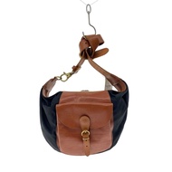 IL BISONTE tote bag leather BLK Direct from Japan Secondhand