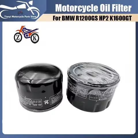 Motorcycle Oil Filter for BMW R1200GS Adventure R1200 HP2 R1200ST K1600GT K1600SE K1600GTL K1600B R1