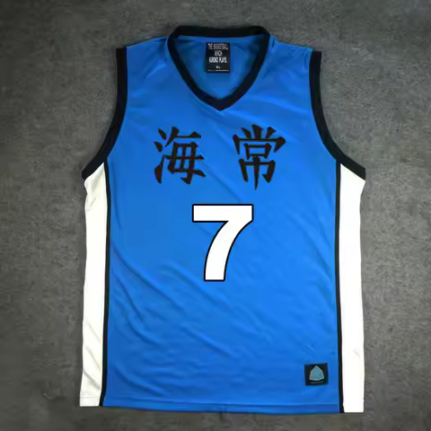 Anime KUROKO'S BASKETBALL Kuroko no Basuke Cosplay Kaijo School #7 Kise Ryota Basketball Jersey Unif