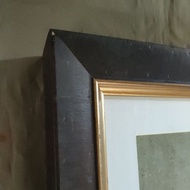 KAYU Photo Frame / Minimalist Antique Brown Wooden Frame 6R (15x20cm) 4R (10x15cm)