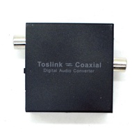 Digital Audio Converter Optical SPDIF Toslink to Coaxial and Coaxial to Optical SPDIF Toslink Bi-Dir