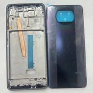 A++Full Housing For Xiaomi Poco X3 NFC X3 Pro Middle Frame Bezel Plate Chassis Housing + Battery Cov