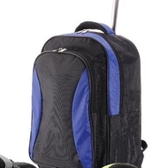 Bag2u Detachable Lightweight Laptop School Bag Foldable Trolley Wheel Stand Travel Casual 2 in 1 Han