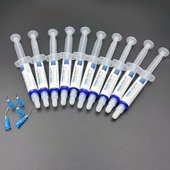 10pcs/lot Dental 37% Phosphoric Acid Etching Gel 5ml/syring for Enamel and Dentin Etching Dentistry