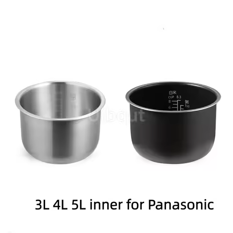 5L inner for Panasonic 304 stainless steel rice cooker SR-MS183/SR-DG183/DF181/MG183 Cooking Pot Rep