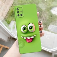 Softcase Samsung Galaxy A51 Fashion Case Cartoon Samsung Galaxy A51 Silicone Tpu Pro Camera Casing S