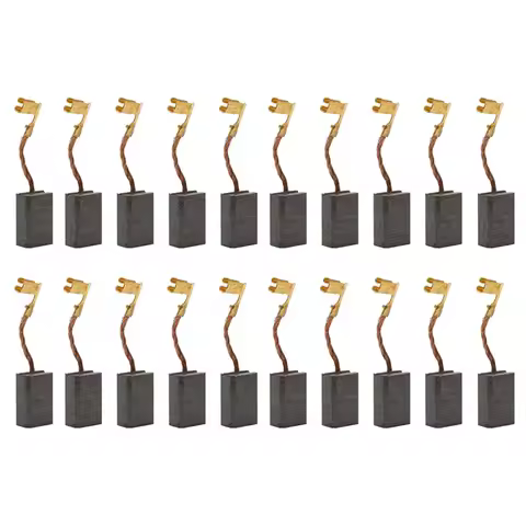 20pcs Carbon Brushes CB459 For GA4034 GA 4530/4534/5434/5034/5030/4034 Angle Grinder For PJ7000 Bisc