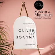 Wedding Welcome Board | Wedding Board | Menu Cafe | Birthday | Engagement | wedding