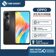 Oppo A78 4G 8/256GB [+8GB Extended RAM] Original Garansi Resmi 1 Tahun