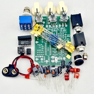 Delay,Overdrive,Distortion,Fuzz,Compressor,Tremolo,Boost,Klon Centaur,Reverb Guitar Pedal Kits Witho