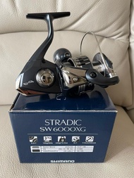 SHIMANO STRADIC SW6000XG 捲線器 釣魚 釣魚用品 全新