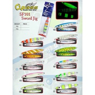 OPASS Light Jig Sword SF101 SWORD JIG 40g 60g Light jig jigging lure