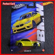 Hot Wheels BMW M2 2016 Gold Yellow BMW M2 Hotwheels Sport Car Collection BMW M3 M4 M5 Metal Car Toy 