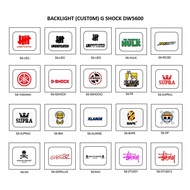 GSHOCK DW5600 BACKLIGHT CUSTOM MADE