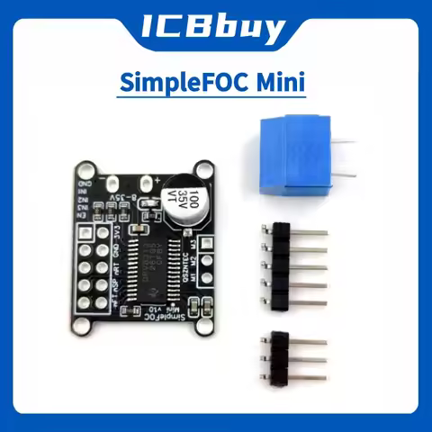SimpleFOC Mini DRV8313 Module DC Brushless Motor Driver Board FOC Control Driver SVPWM Control DC 8-