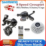 Shimano M310 8 Speed Groupset VG Cassette 28T/32T/36T Shimano altus groupset RD Shifter 8Speed Chain