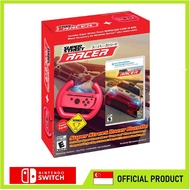 Nintendo Switch Super Street Racer Wheel Bundle (English)