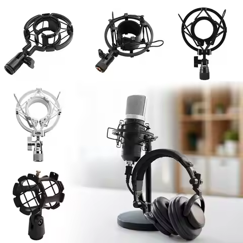 Accessories Universal Microphone Shock Mount Professional DIY Mic Shock Mount Stand Shock-proof Micr