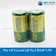 Battery GP No.2 R14 1.5V GreenCell Form C (1 piece) [HTE Quy Nhon CN2]