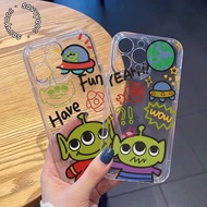 CASE CASING CLEAR CASE MOTIF ALIEN'S COMPATIBLE FOR SAMSUNG A50 A51 A52 A53 A54 A55 A56 A57 A70 A71 