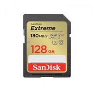SanDisk - Extreme SDXC UHS-I 180MB/R 90MB/W 記憶卡 (SDSDXVA-128G-GNCIN)
