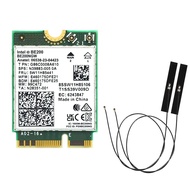 Intel BE200 Wi-Fi 7 Tri-Band M.2 2230 Network Card (with internal Antenna), Bluetooth 5.4