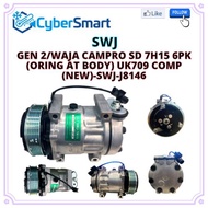 GEN 2/WAJA CAMPRO SD 7H15 6PK (ORING AT BODY) UK709 COMPRESSOR SWJ J8146 (NEW) 8146