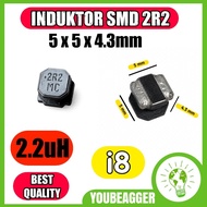 Alternator smd 2R2 2.2uH inductor power 2.2 uH 5x5x4.3mm i8
