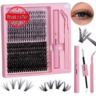 False Eyelash Extension Set Thick And Natural Segmented Set Eyelash D5c4