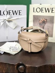 🎁LOEWE Gate Dual 馬鞍包 單肩斜跨包 mini