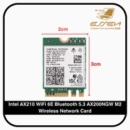 Intel AX210 WiFi 6E Bluetooth 5.3 AX200NGW M2 Wireless Network Card