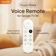 QRL For Google Chromecast 4K TV Remote Control Voice Replacement Controller with Netflix YouTube Sho