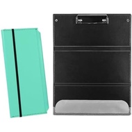 Portable Foldable Nursing Clipboard, Folding Metal Clipboard Pocket Size, Whitecoat Clipboard Nurse 