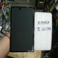 Soft rubber case sony c6820/ C6806 / C6833 / Z ULTRA black rubber silicone AND ANTI-SCRATCH HYDROGEL