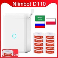 NiiMbot D110 便攜式標籤製作器無線藍牙標籤打印機適用於 Android iPhone 手機辦公室家庭姓名標籤膠帶貼紙
