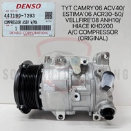 447190-7290/7293 (100% DENSO ORG) TOYOTA CAMRY 2006 ACV40/ESTIMA06 ACR30-50/HIACE KDH200/VELLFIRE AN