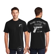 Glock Operator T-Shirt Shooter Man T-Shirt/ Police T-Shirt/ TNI T-Shirt/ Tactical T-Shirt/ Made of C