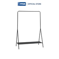 Giá treo quần áo | JYSK Lyngdal | thép | đen/trắng | R110xS55xC155cm