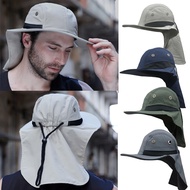 Summer Sun Hats UV Protection Outdoor Hunting Fishing Cap for Men Women Hiking Camping Visor Bucket Hat Fisherman Hat