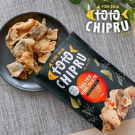 Fish Skin Salted Egg TotoCHIPRU 60g3 Packs 6 Packs Japansese Snack - Direct Importe from Japan