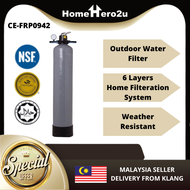 CE Integrated Outdoor Sand Water Filter FRP0942 (09 X 42) 6 LAYERS CE-FRP0942 / CEI FILTRATION SYSTE