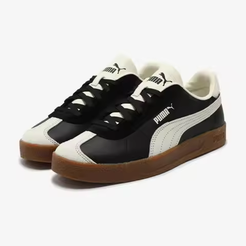 PUMA Suede Stylish Lightweight Casual Low-top Skate Shoes Unisex Black 401515-05