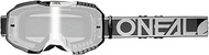 O'NEAL Bicycle & Motocross Goggles, MX MTB DH FR Freeride, Scratch-Resistant Lens with Anti-Fog Coat