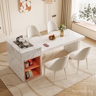 Slate Luxury Slate Table Rock Modern Slate Cream Integrated Light Wind Rock Household Middle Guide I