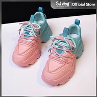 Korean high Cut Chunky Rubber Shoes For Women 3 inches