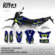 Decal Yamaha WR 155 MOTIF PUMA Yamaha WR 155 decal sticker Yamaha WR