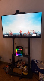 急清 TCL 50吋 P725 4k超高清電視 連移動電視架
